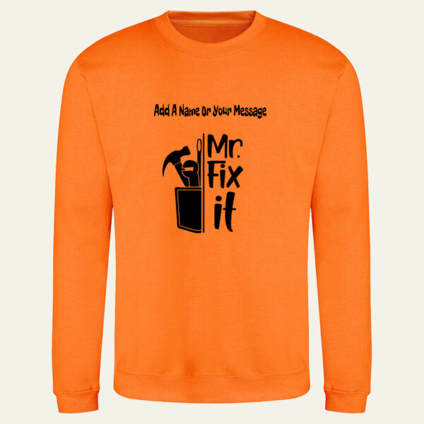 Mr Fix It Personalised Sweatshirt  Thumbnail
