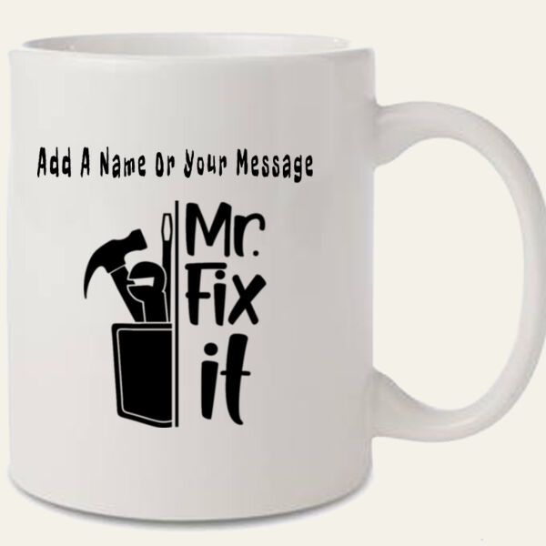 Mr Fix It Personalised Mug Thumbnail