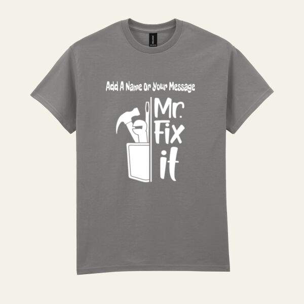 Mr Fixit Personalised T Shirt  Thumbnail