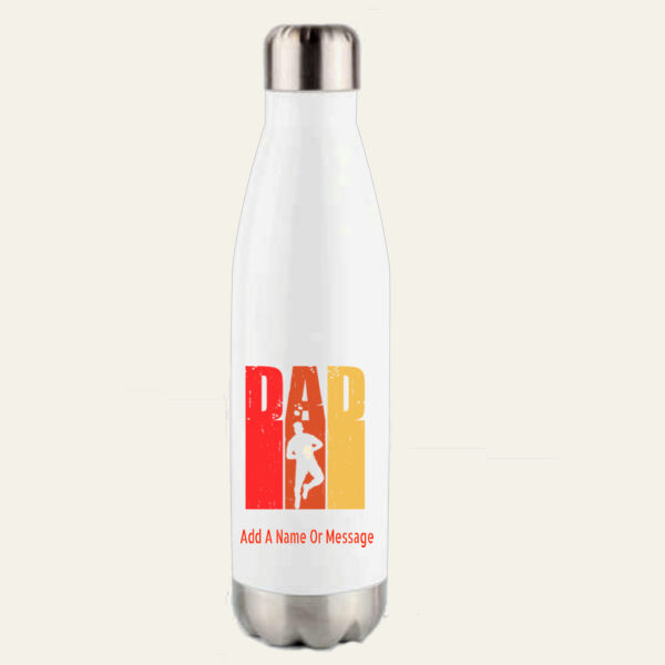 Dad Rugby Personalised Water Bottle  Thumbnail