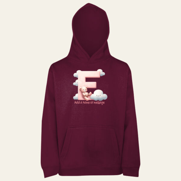  Teddy Alphabet Children's Personalised Hoodie    Thumbnail