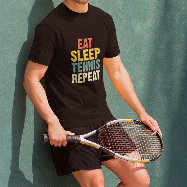 Personalised Tennis Training T Shirt Thumbnail