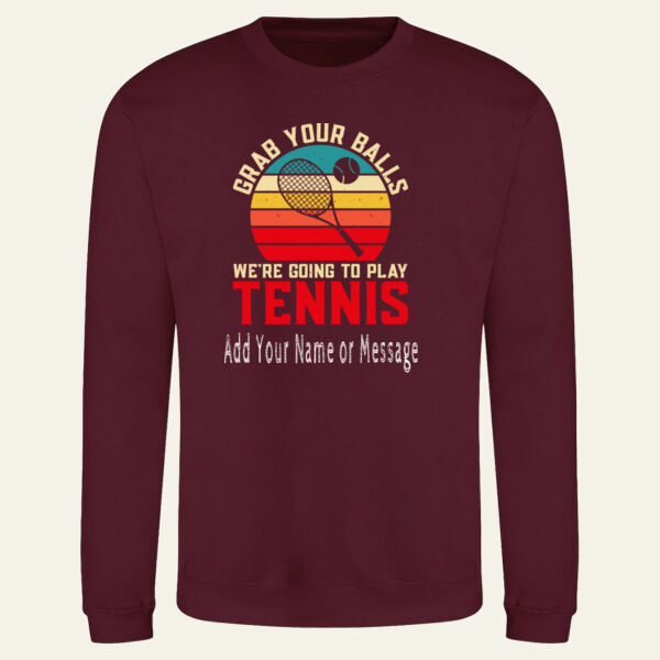 Grab Your Balls Personalised Sweatshirt Thumbnail