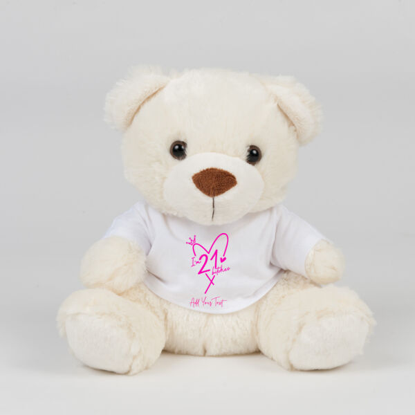 21st Birthday  Personalised Teddy Bear  Thumbnail