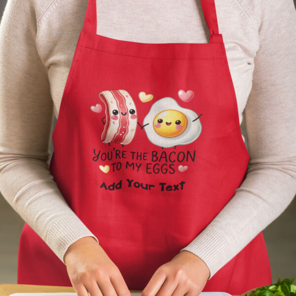 Bacon & Eggs Personalised Apron Thumbnail
