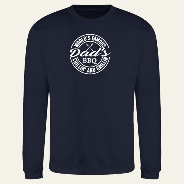 Dad's World Famous BBQ Sweatshirt   Thumbnail