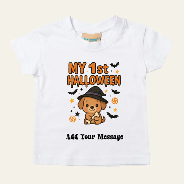 My 1st Halloween Puppy T Shirt  Thumbnail